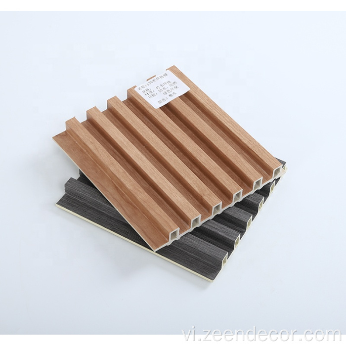 Tấm chắn tường bằng lưới tản nhiệt WPC chống nước chống nước 170x20mm